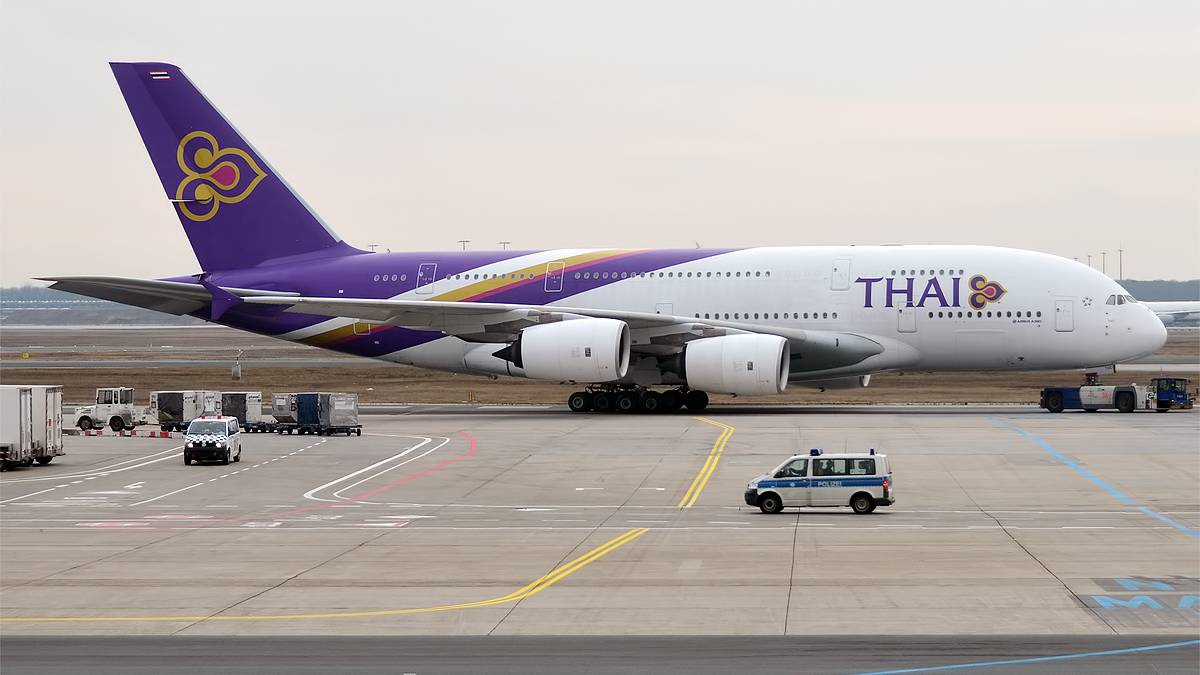 A Thai Airways Diversion Marks The First Airbus A380 Landing At Istanbul Airport