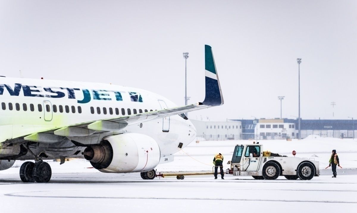 WestJet Boeing 737 Slides Off Runway At Halifax Airport