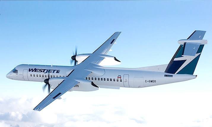 Prince Harry Flies On 16 Minute WestJet Turboprop Flight
