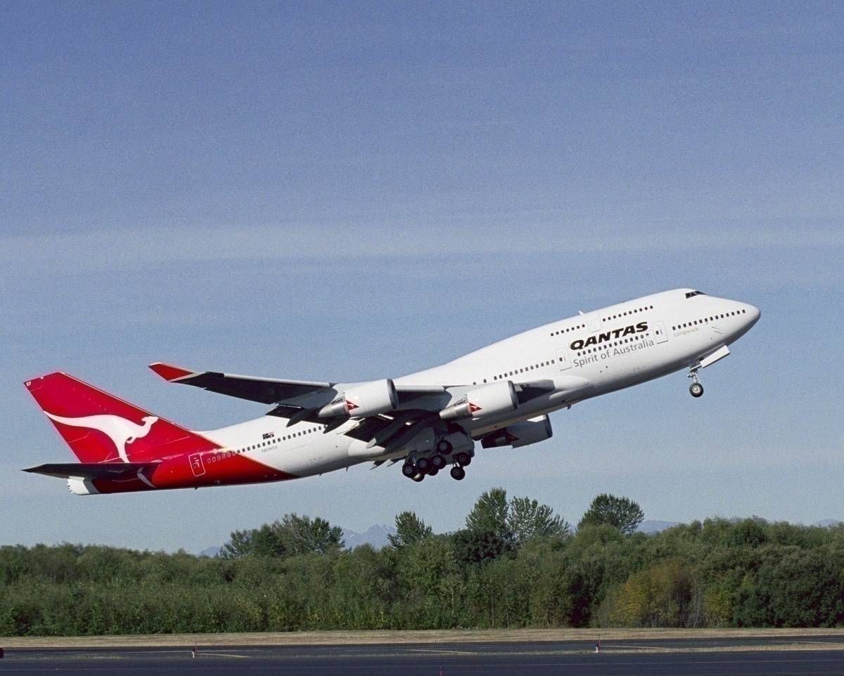 Qantas Retires Its First Boeing 747-400ER