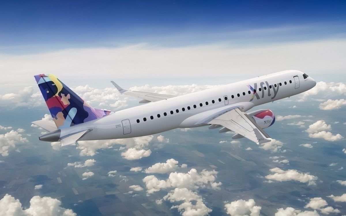 Regional Jet Rebranded As Xfly - Will Acquire 7 Embraers
