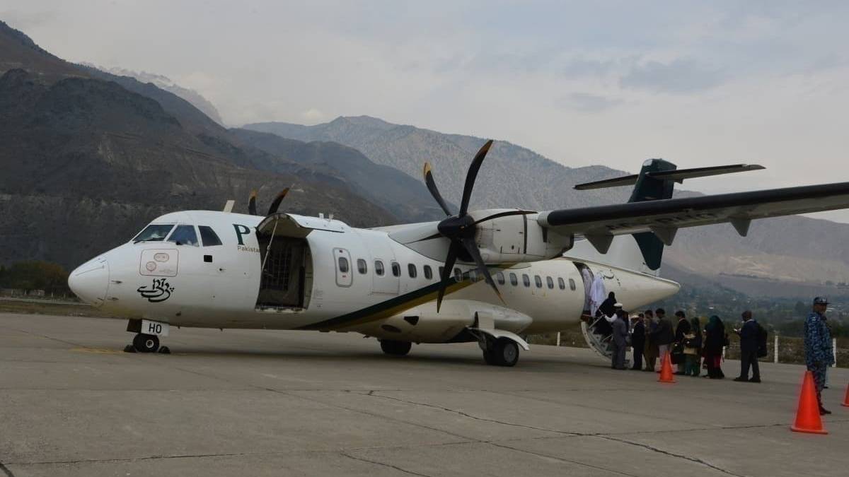 Exit Door Opens During Landing On A PIA ATR