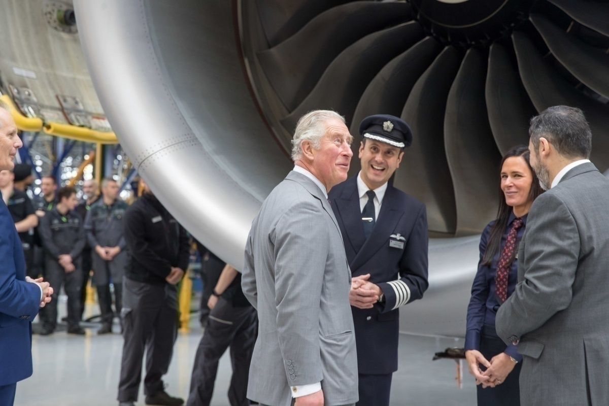 British Airways Showcases Its Sustainability For Prince Charles