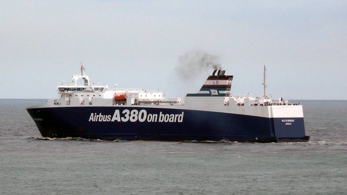 A Look At The Ships Airbus Uses To Move Aircraft Parts
