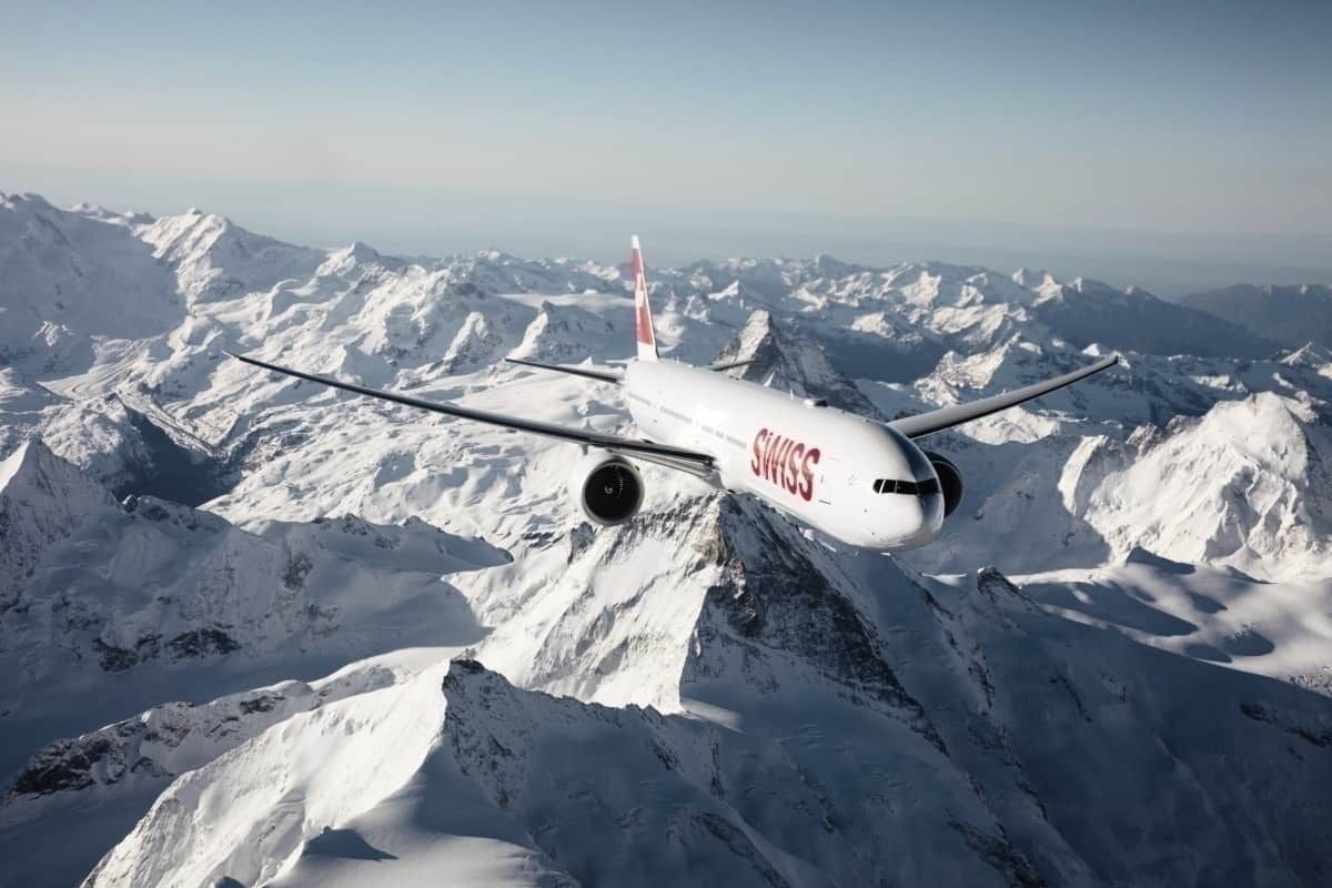 SWISS Boeing 777-300ER Suffers Bird Strike