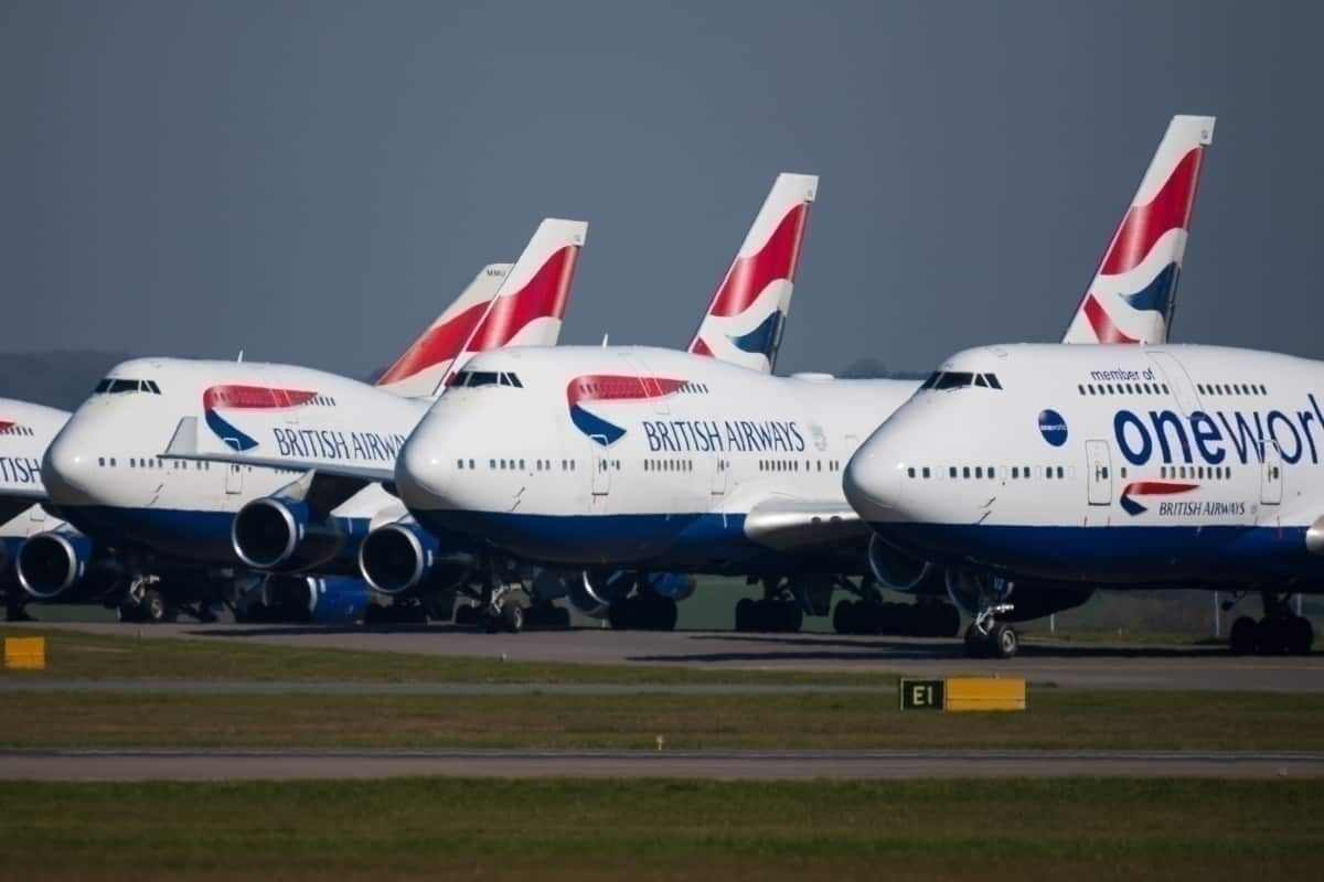 Where Is British Airways Storing Grounded Long Haul Aircraft?