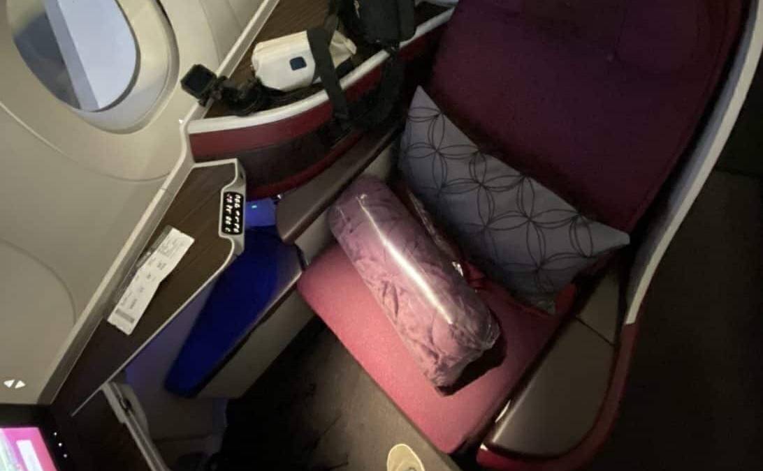 Flight Review: Qatar Airways A350 Business Class Helsinki-Doha