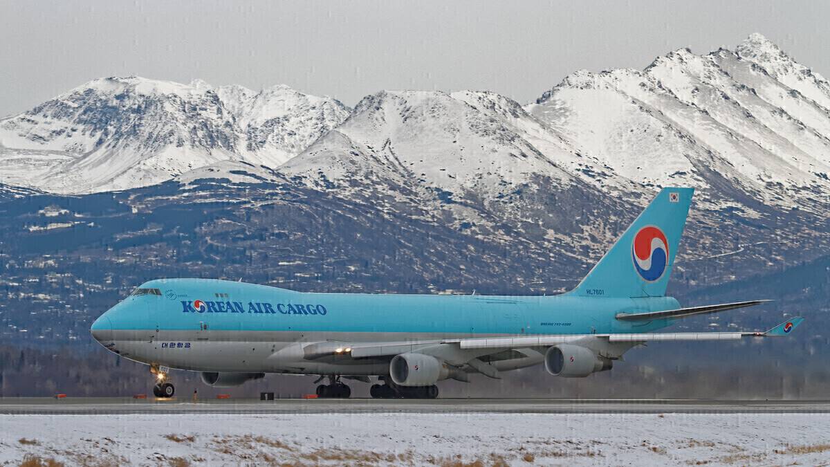 Why So Many Boeing 747s Fly Between South Korea And Alaska