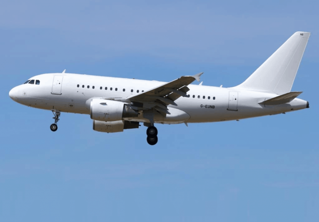 Titan Airways Flies An All-Business A318 To St Helena For Relief