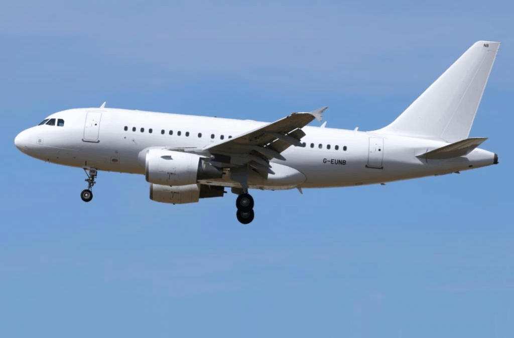 Titan Airways Flies An All-Business A318 To St Helena For Relief