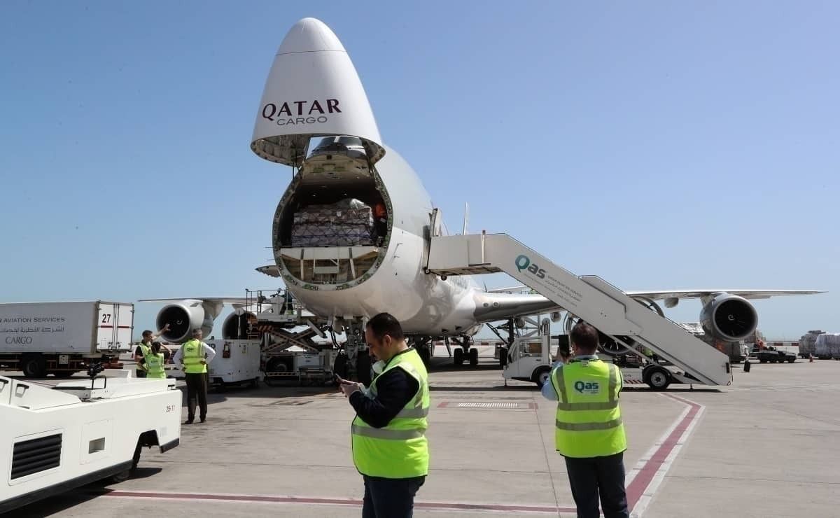 Qatar Airways Moves 50,000 Tonnes Of Medical Aid So Far