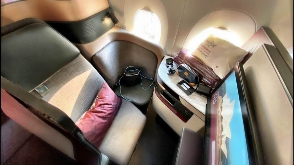 Flight Review: Qatar Airways Q-Suites, A350-1000