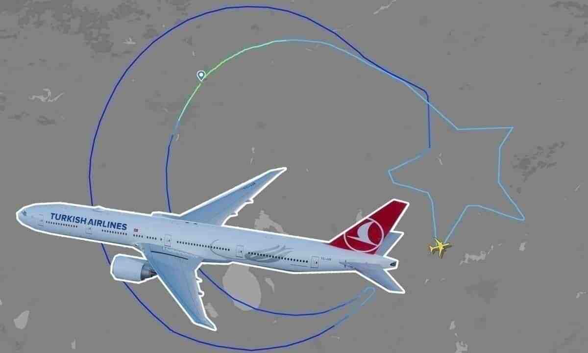 A Flight Tracked by 4 Million People: Turkish Airlines Making History