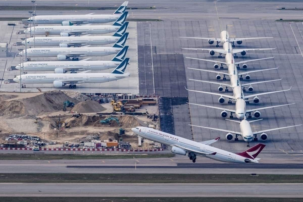 Cathay Pacific Group Sees Just 23.4% Of Seats Filled In July
