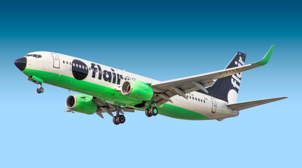 Flair Boeing 737-800 Runs Off Runway In Waterloo