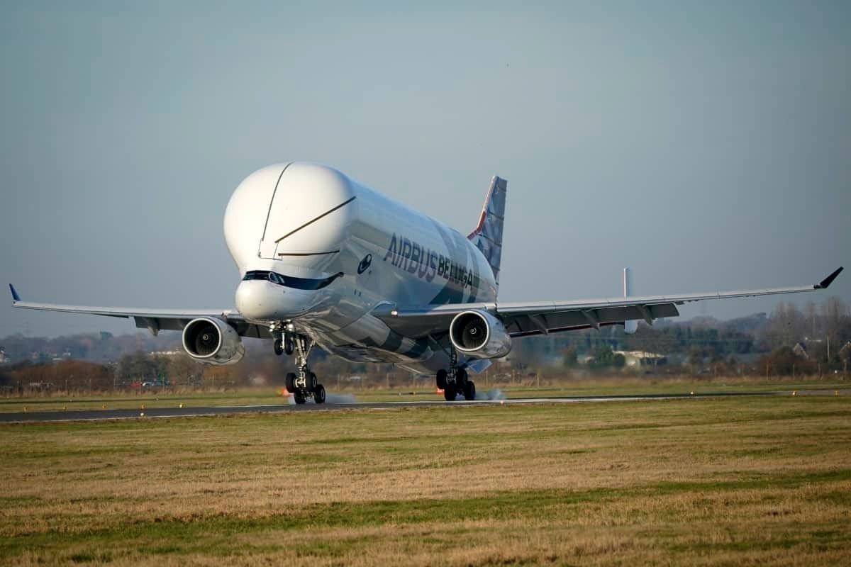 Three's A Crowd: Airbus' 3rd BelugaXL Leaves The Paint Shop