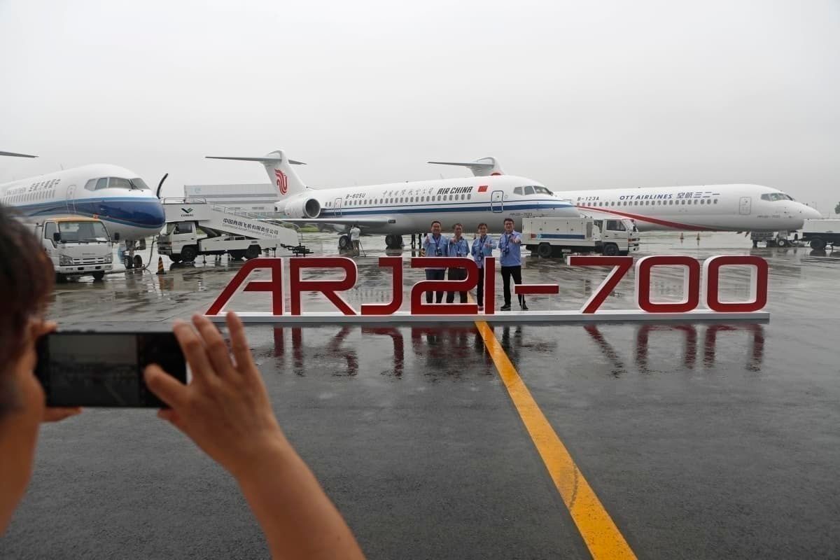 The Big Three Chinese Airlines All Take Delivery Of Their First ARJ21s