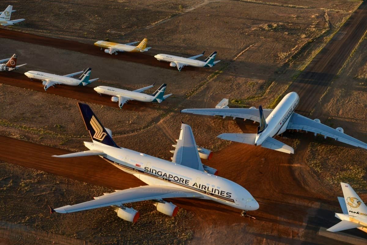 Singapore Airlines Sends Two More Airbus A380s To Alice Springs