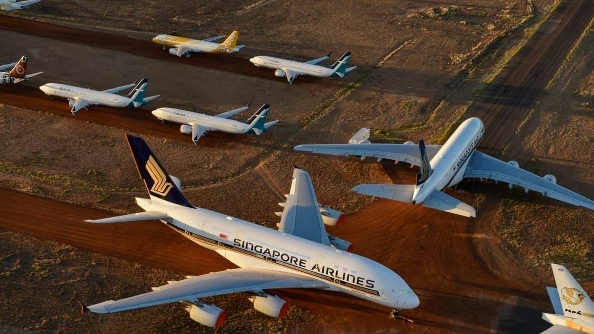 Singapore Airlines Sends Two More Airbus A380s To Alice Springs