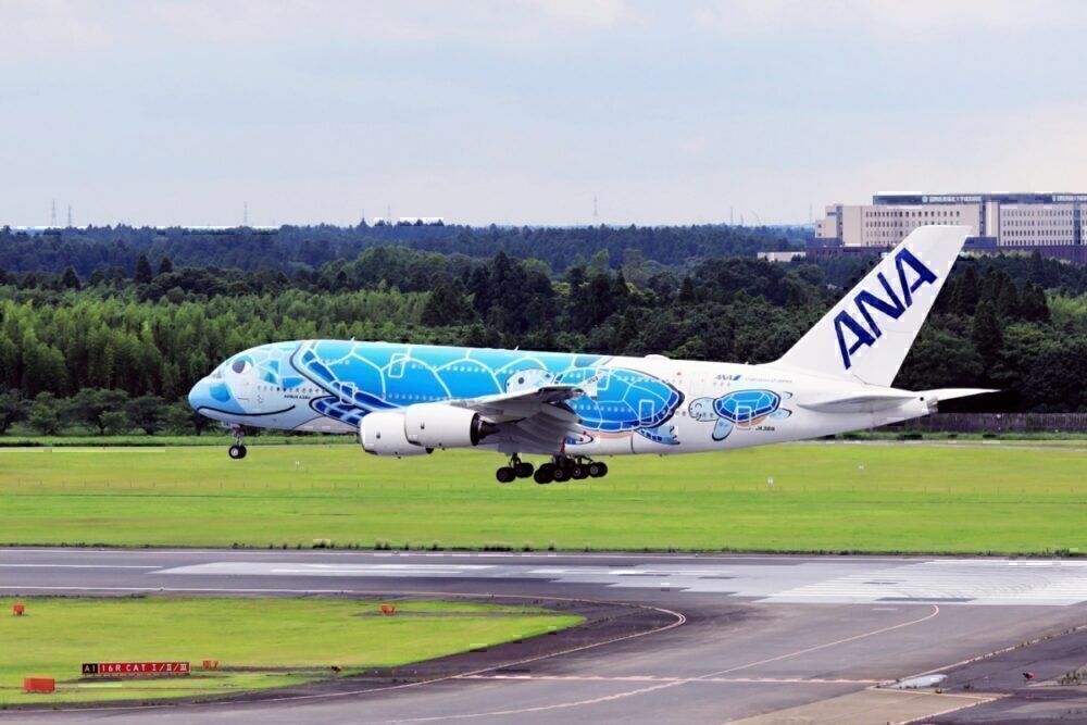 ANA Flies Its Airbus A380 Carrying Passengers To Nowhere