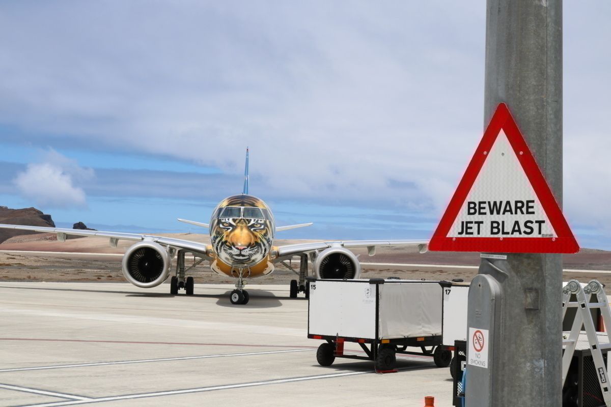 How Data Helps Pilots Landing In St Helena Airport