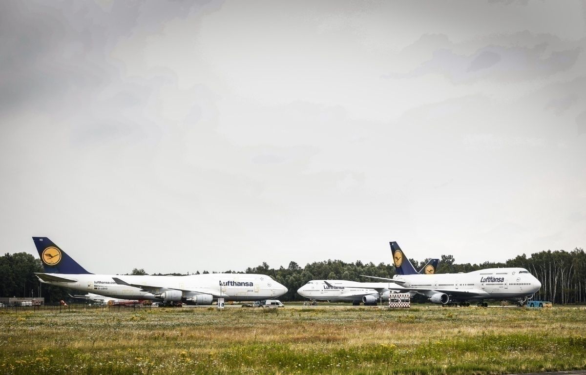 Stranded Lufthansa Boeing 747s Permitted To Depart Dutch Airport