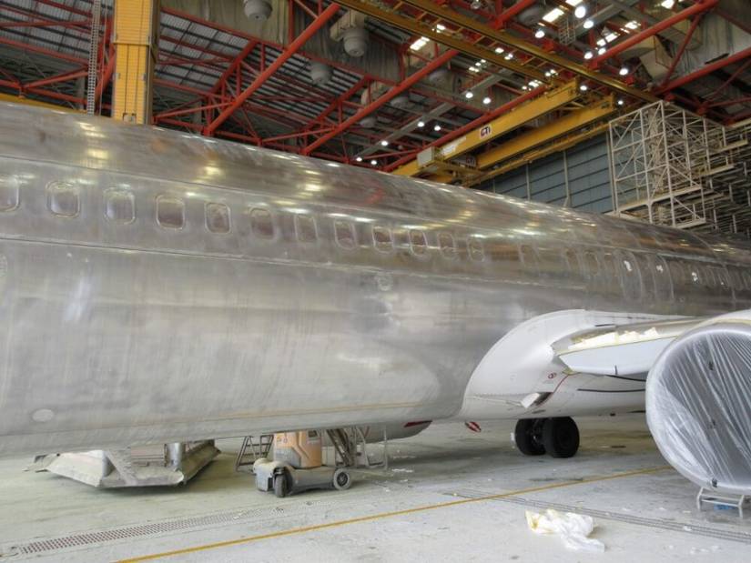 How Aircraft Are Painted