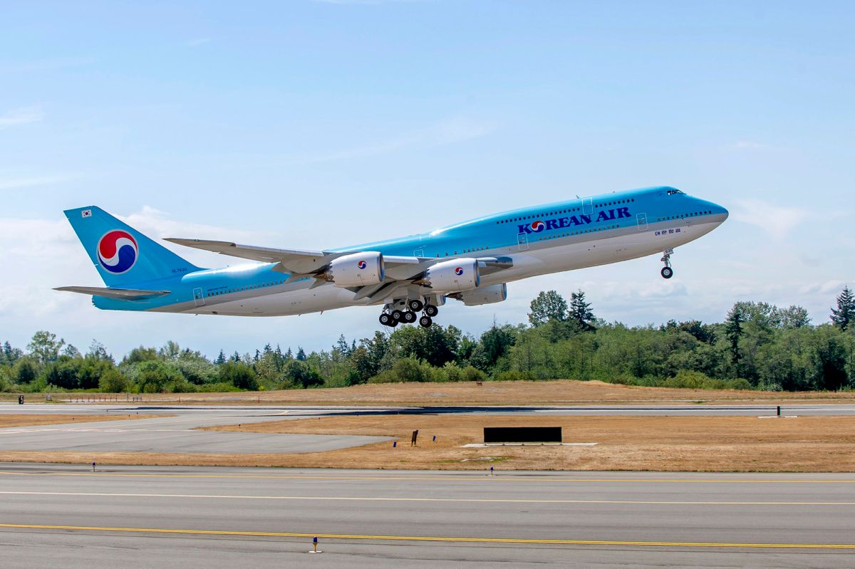 Five Years Ago Korean Air Received Its First Boeing 747-8I