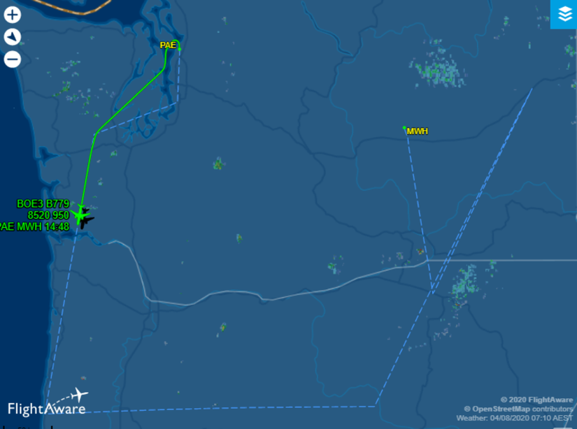Boeing's Third 777X To Complete First Flight Today