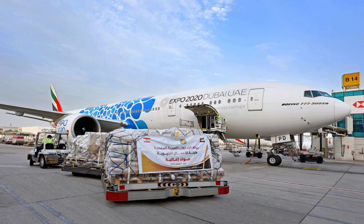 Emirates Providing 50 Cargo Flights To Support Beirut