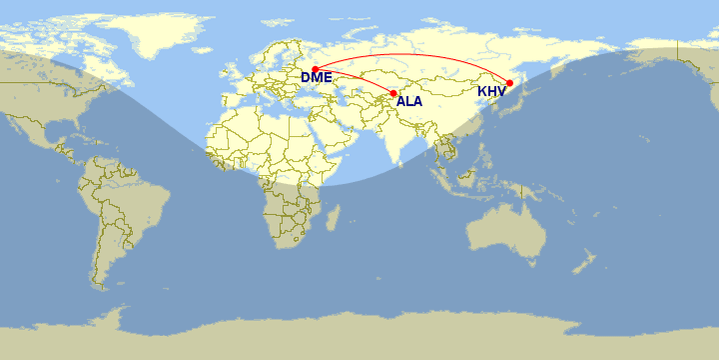 Tu100 Map What Routes Did Russia's Concorde The
