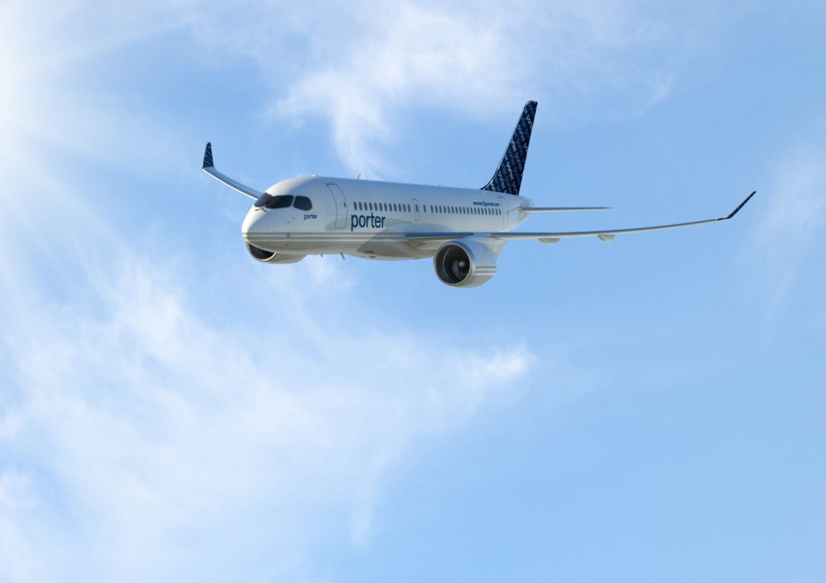 Porter Airlines Was The Canadian Launch Customer Of The CSeries – Here's Why It Doesn't Fly The Plane