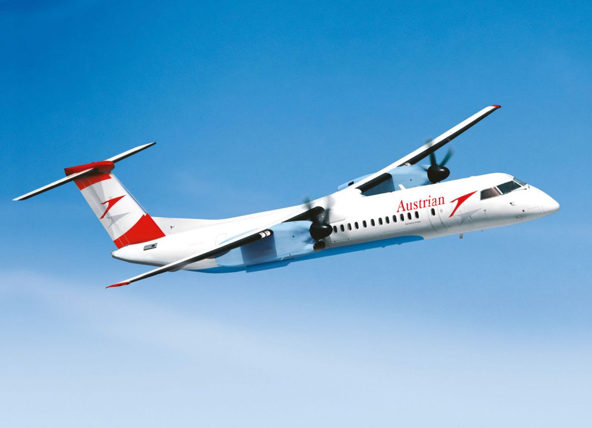 Austrian Airlines Dash 8-400 Returns Over Cabin Pressure Problems