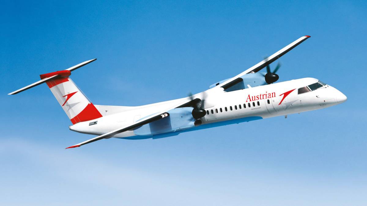 Austrian Airlines Dash 8-400 Returns Over Cabin Pressure Problems
