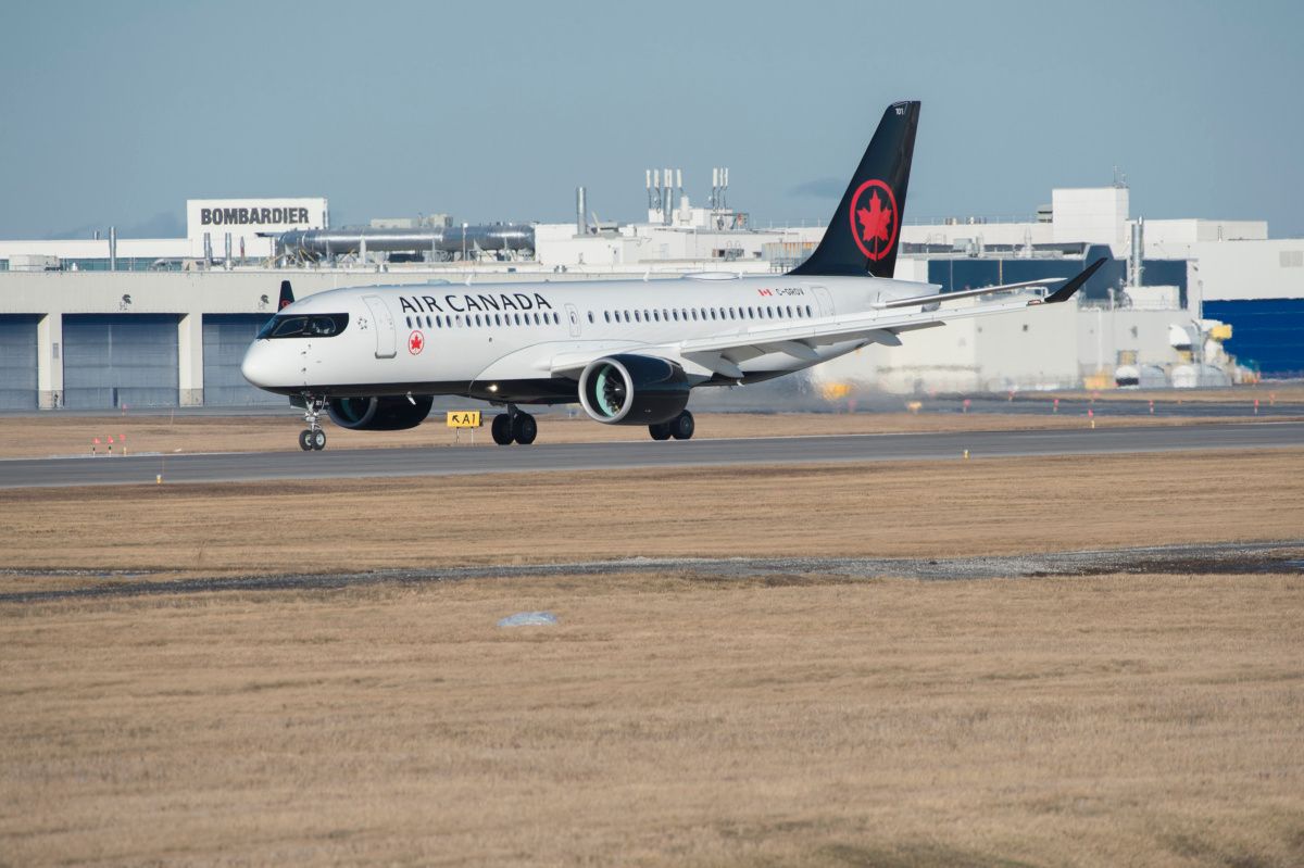 Air Canada Refinances 18 Airbus A220 Aircraft