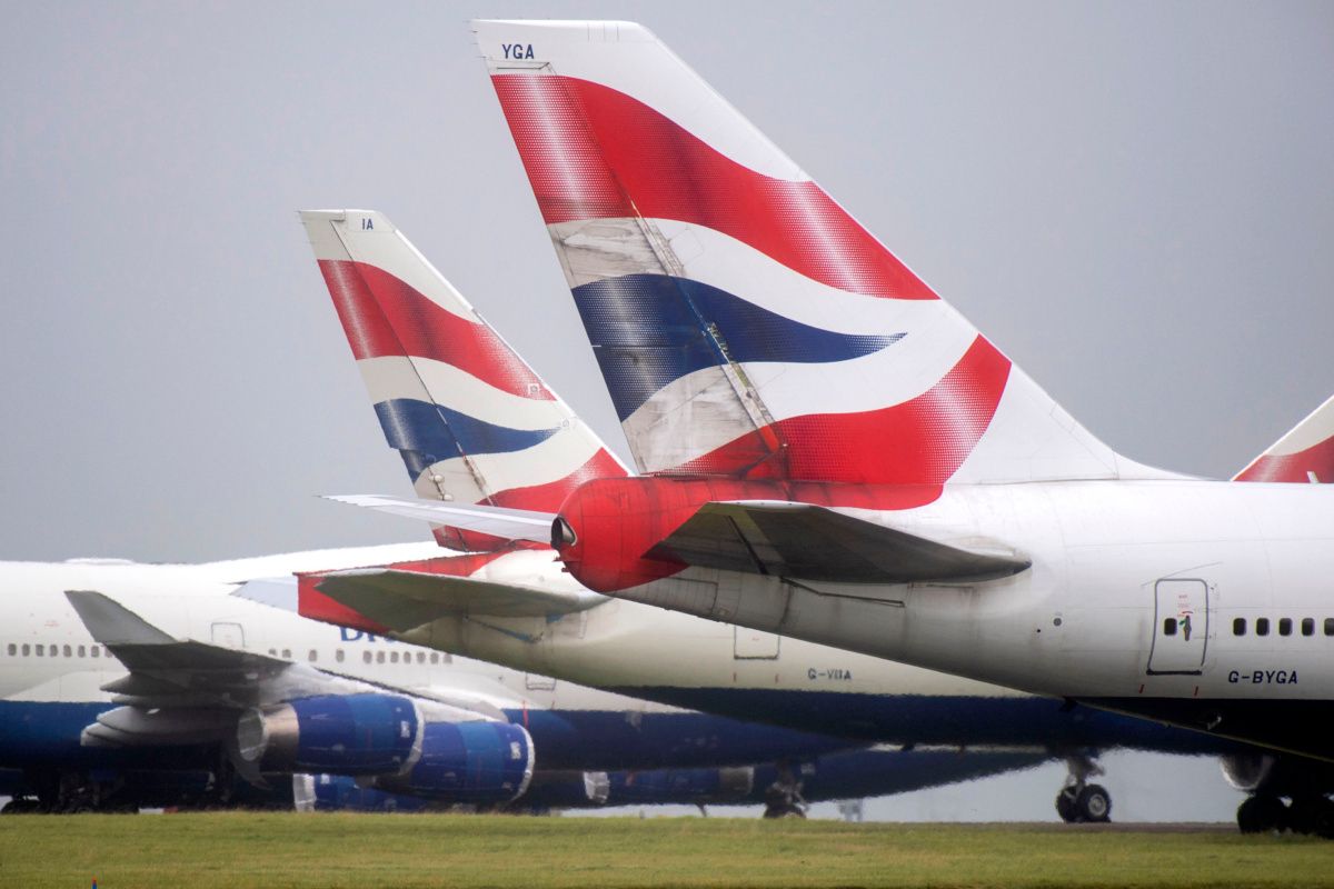Sad: Jeremy Clarkson Shares Video Of BA's 747s Lined Up At English Storage Airport