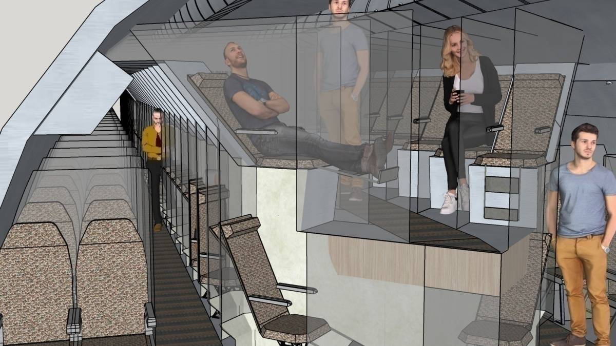 Flying Post Pandemic: Could We See Semi Private Cubicle Seating?