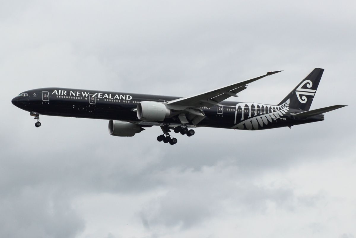 Air New Zealand All Black Boeing 777 Heads To California For Storage
