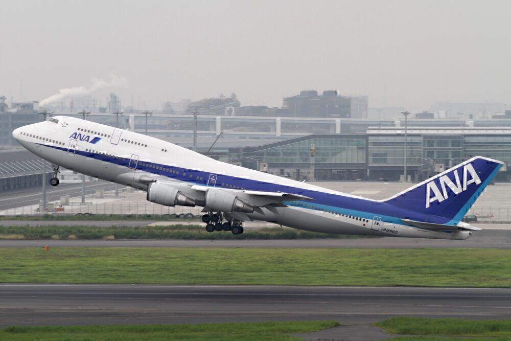 全日空商事｜ANA BOEING 747-400　OHANA JUMBO Boeing 747-400D All Nippon Airways 