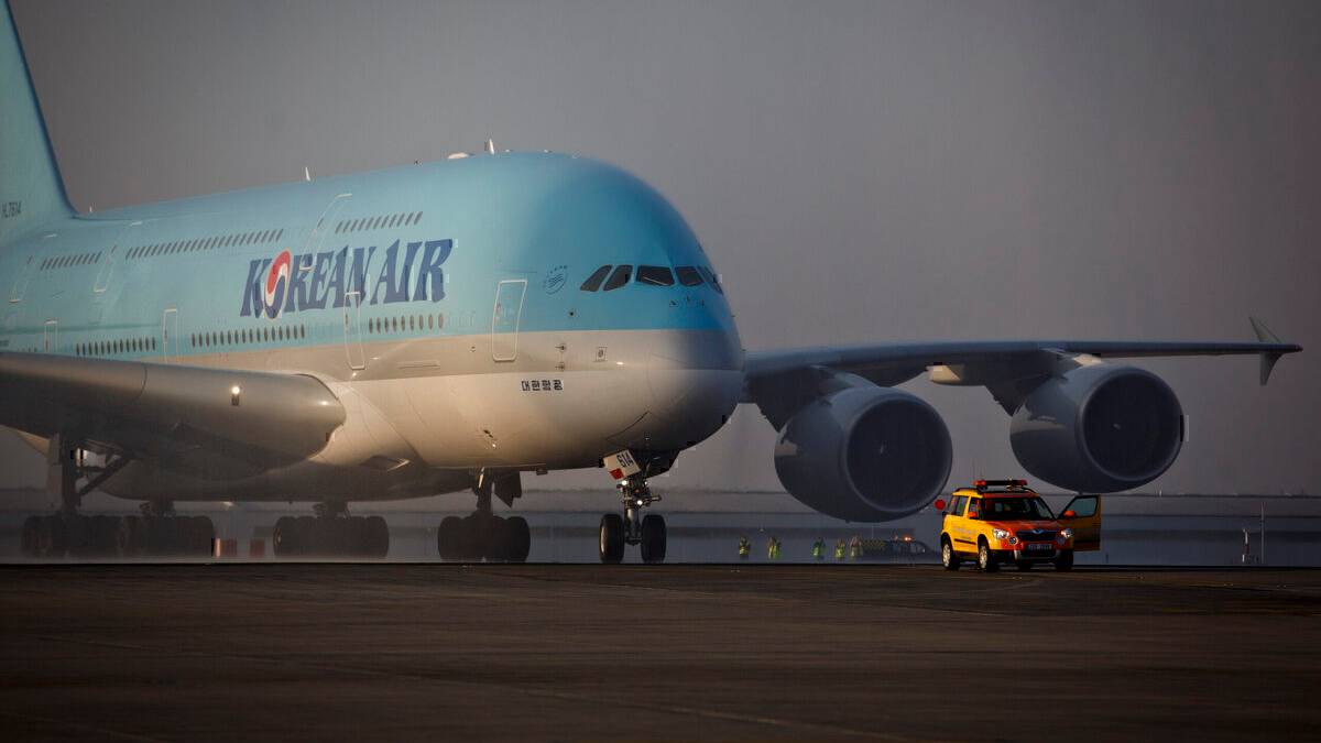 Korean Air Flew An Airbus A380 To Atlanta