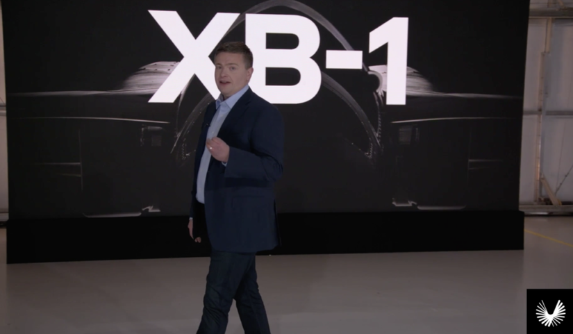 Meet The Baby Boom – XB-1 Supersonic Demonstrator Rolled Out