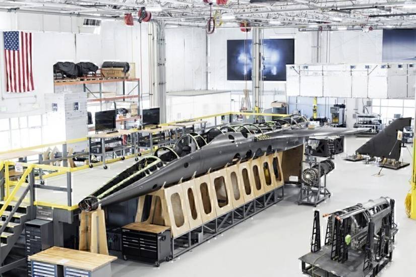 Meet The Baby Boom – XB-1 Supersonic Demonstrator Rolled Out