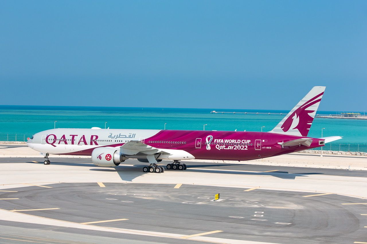Qatar Airways Reveals Special Boeing 777 Livery