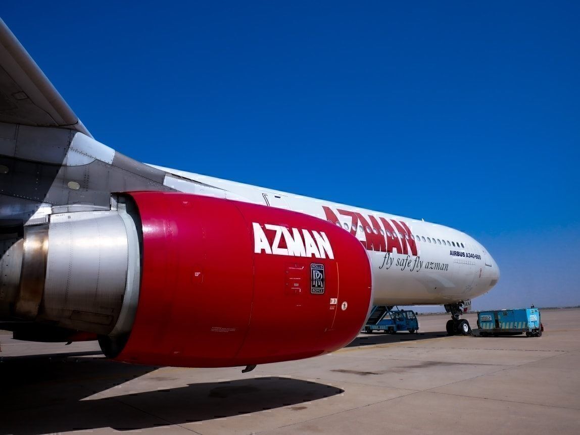 Azman Air's Ex-Virgin A340 With 2 Business Seats Takes Flight