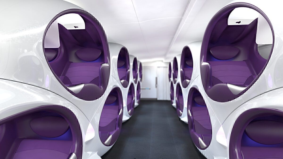 The Future Of Flying: Personal Cocoon Seats?