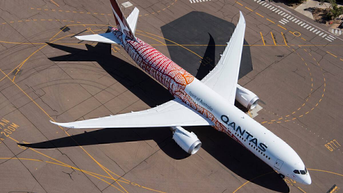 Brand New Qantas Boeing 787 Flown Straight To Storage
