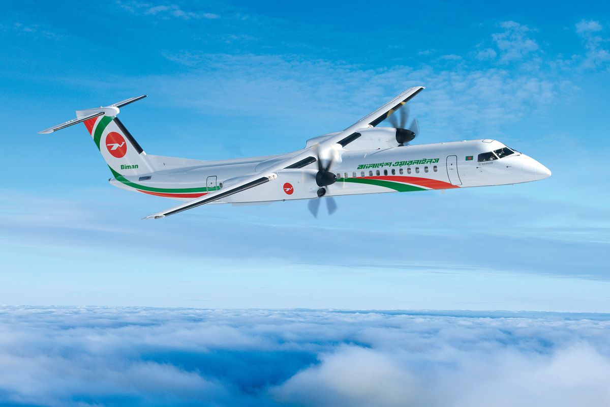 Biman Bangladesh Receives First New Dash 8-400
