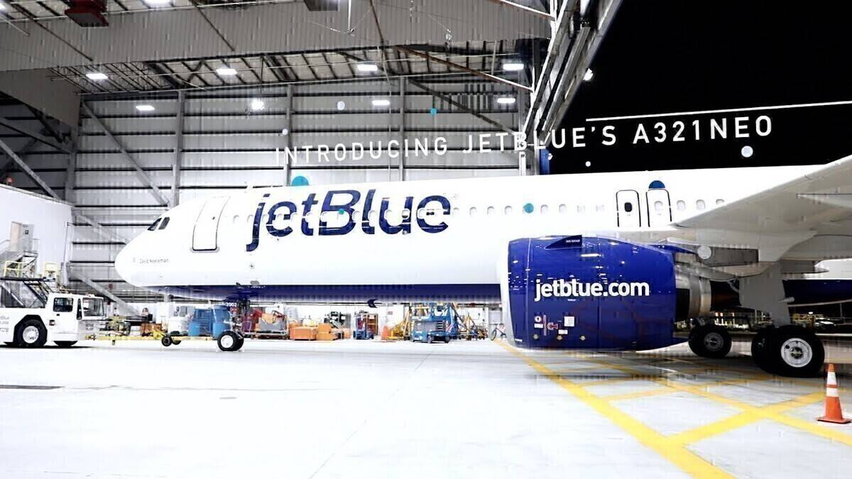 JetBlue's First A321LR Completes Maiden Flight In Hamburg