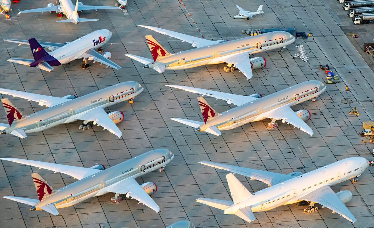 In Photos: Brand New Aircraft Await Owners At Californian Airport