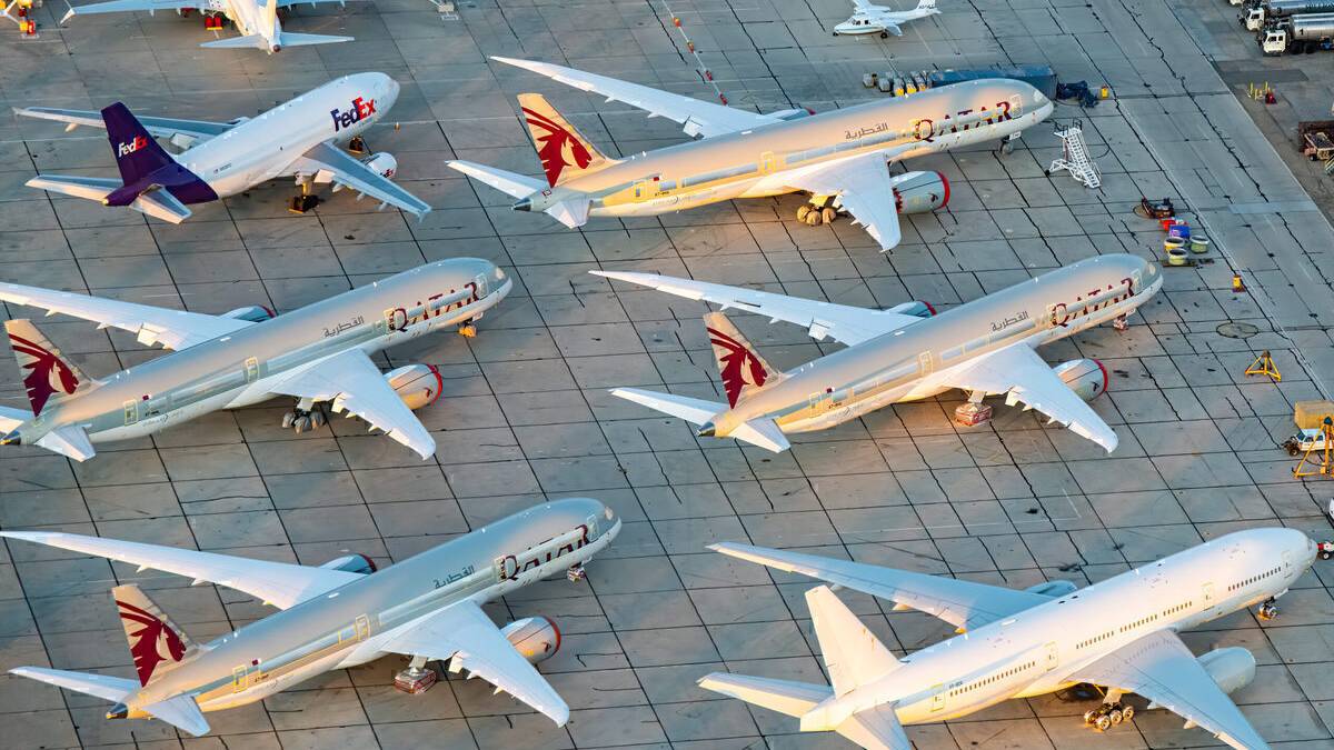 In Photos: Brand New Aircraft Await Owners At Californian Airport